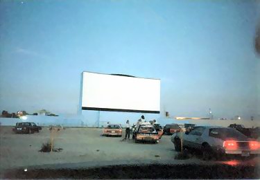 Michigan Drive-In Theatre - Screen In Day